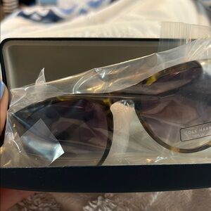 NWT Cole Haan 54mm Bronze Tortoise Sunglasses